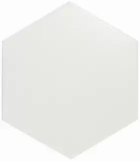 EQUIPE HEXAGON WHITE MATT 12.4х10.7 EQ-10S