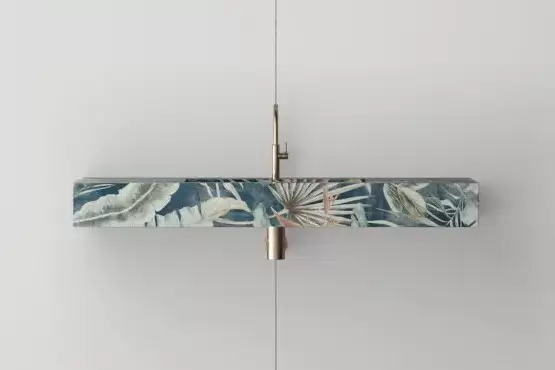 MIRAGE JOY Столешница коробчатой формы с 1 встроенным умывальником, 120 см, PP01