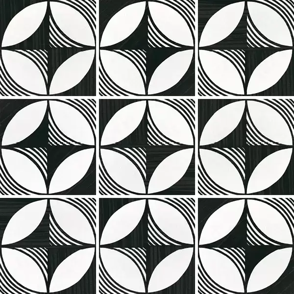 EQUIPE COMPASS B&W 20x20 EQ-5