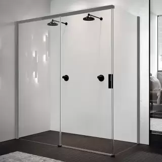 Novellini Opera Душевой угол 121х91х200см., Sx, стекло, цвет: хром
