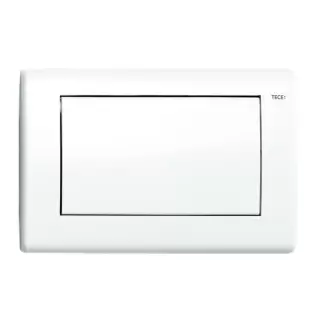 TECEplanus Панель смыва, 1 клавиша, белая глянцевая