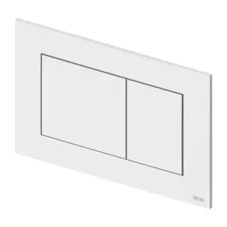TECEnow Панель смыва с антибактериальным покрытием, белый глянцевый