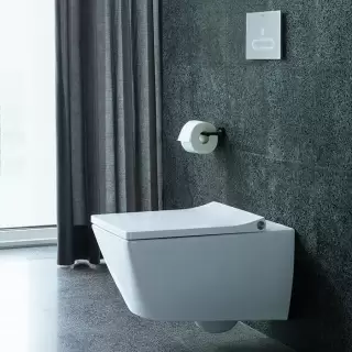 Duravit Viu Унитаз подвесной 37x57см, rimless, вкл. крепление Durafix, с покрытием WG, цвет: белый