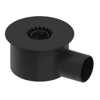 TECE drainline, сифон, 0,7 л/c, DN 50, выход вбок, высота монтажа от нижнего края сифона до верхнего края слива &ndash; 95 мм.