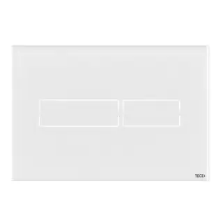TECElux mini Электронная панель смыва, стекло, белая