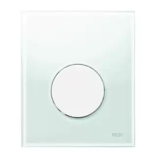 TECE TECEloop Urinal Панель смыва для писсуара, цвет: зеленое стекло/белый