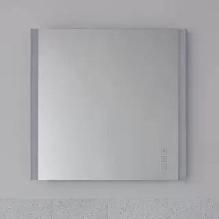 Duravit XViu Зеркало с подсветкой 82x80см, цвет: шампань матовый