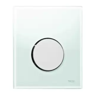 TECE TECEloop Urinal Панель смыва для писсуара, цвет: зеленое стекло/хром глянцевый