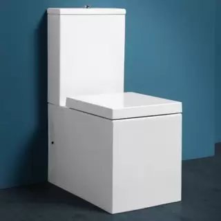 SIMAS Frozen Унитаз моноблок 37,5х61см, с бачком, цвет: белым