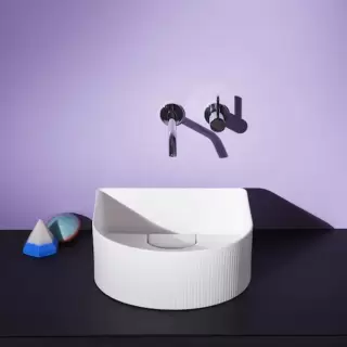 Laufen Sonar Раковина 34x34х13 см, без отв., без перелива, цвет: белый
