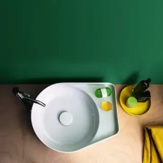 Laufen VAL Раковина-чаша 50х40х12.5 см, без отв., цвет: белый