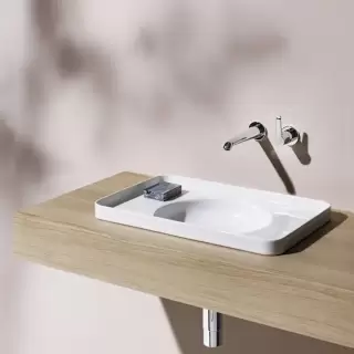 Laufen VAL Раковина 55х36х11.5 см, без отв., цвет: белый