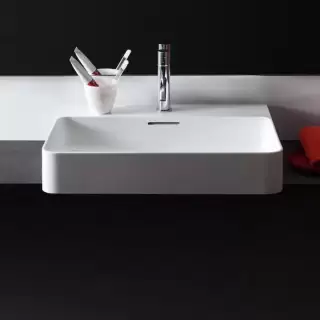 Laufen VAL Раковина 60х42х11.5 см, 1 отв., цвет: белый