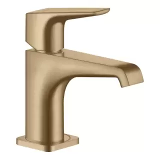 Axor Citterio E Смеситель для раковины 90, на 1 отв., цвет: шлифованная бронза