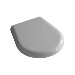 KERASAN K09 Сиденье NEW для унитаза с микролифтом, цвет: белый/хром