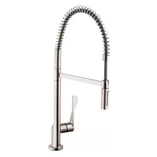 Axor Citterio Смеситель для кухни Semi-Pro, однорычажный, на 1 отв, излив: 270мм, цвет: под сталь