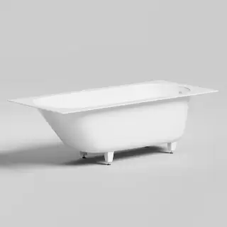 Salini Ornella Axis 170 Встраиваемая ванна 170х75х60см., прямоугольная ,материал: S-Sense, цвет: белый глянцевый