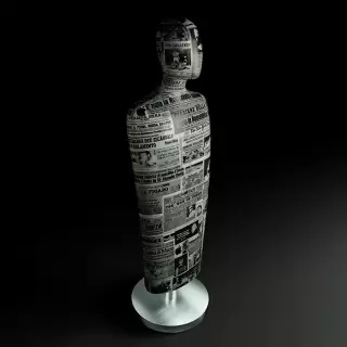 Kerasan Artwork Cтатуэтка декоративная Adam, напольная, цвет: storia