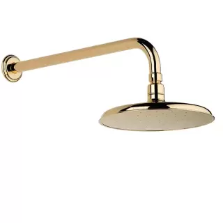 THG Panthere Cristal clair Верхний душ &Oslash;200 мм., цвет: полированное золото