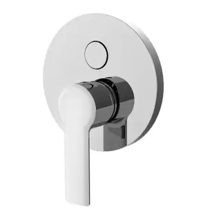 Fima Carlo Frattini Mast Смеситель для душа, встраиваемый, с переключателем на 2 потока, цвет: хром