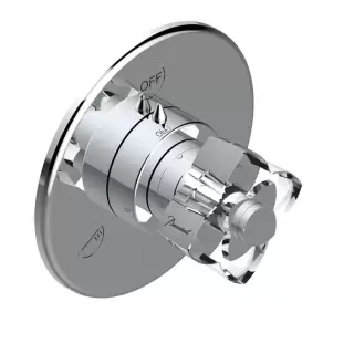 THG Panthere Cristal clair Переключатель встраиваемый, внешняя часть, цвет: хром