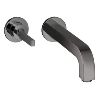 Axor Citterio Смеситель для раковины 220, встраиваемый, излив: 22см., цвет: полированный черный хром