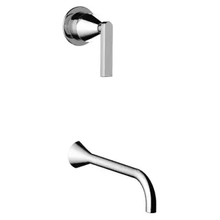 Nicolazzi Flag Смеситель для раковины, встраиваемый, излив: 22см., цвет: хром