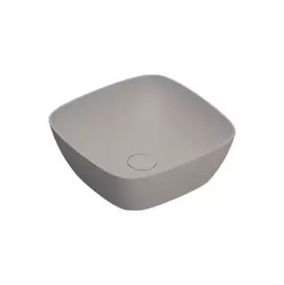 Catalano Alvea Раковина 40x40см накладная, без отв., цвет: Tortora Satinato