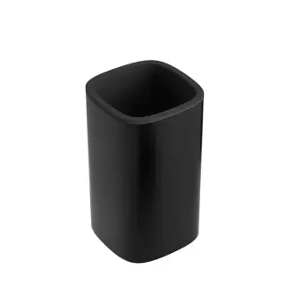 Colombo Trenta Стакан настольный, цвет: черный матовый