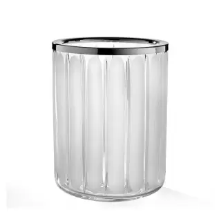 3SC Montblanc Ведро 20х20хh28см, цвет: прозрачный хрусталь/хром