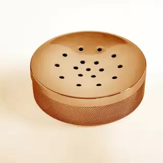 3SC Ribbon Мыльница, настольная, цвет: Matt Pink Gold