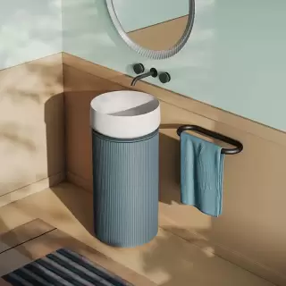 Artceram Opera Тумба с раковиной 72х40см., напольная, 1 дверка, цвет: peacock