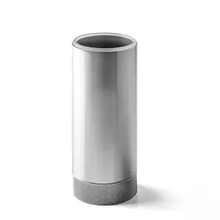 3SC Ribbon Стакан настольный, цвет: хром