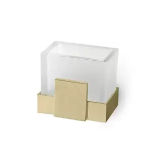 Oasis Square Стакан настольный, цвет: золото