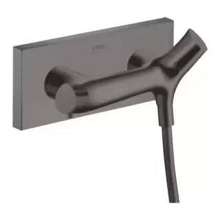 Axor Starck Organic Смеситель для душа, термостатический, настенный, цвет: шлифованный черный хром