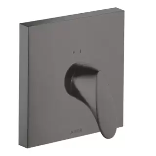 Axor Starck Organic Смеситель для душа, встраиваемый, цвет: шлифованный черный хром