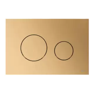 TECEloop Клавиша смыва унитаза для системы двойного смыва, цвет: латунь металлик