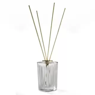 3SC Montblanc Ароматический диффузор, настольный, цвет: прозрачный хрусталь/золото 24к. Lucido