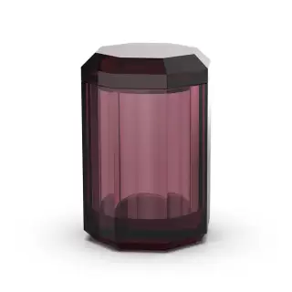 Decor Walther KR BMD Kristall Коробка универсальная, с крышкой, цвет: Rich Burgundy