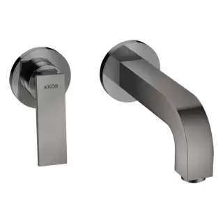 Axor Citterio Смеситель для раковины 220, встраиваемый, излив: 22см., цвет: полированный черный хром