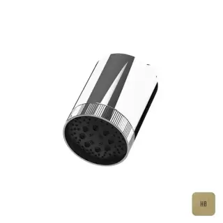 Almar Beam Верхний душ D10.2см., 3 режима, с настенным держателем, цвет: латунь брашированная PVD