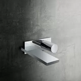 Fantini Milano Смеситель для раковины, настенный, излив: 190 мм, цвет: хром