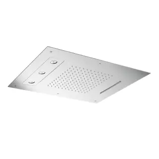 Almar Temptation Верхний душ, потолочный, 63х48см, 3 режима, цвет:Mirror Stainless Steel