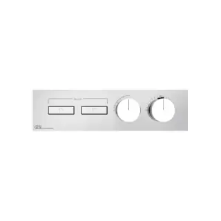 Gessi Hi-Fi Термостат для душа, с включением до 2 источников одновременно, внешняя часть, цвет: хром