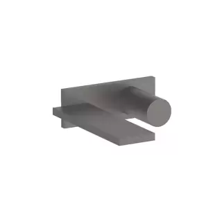 Fantini Milano Смеситель для раковины, встраиваемый, излив: 190 мм, цвет: Matt Gun Metal PVD