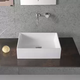 Globo Forty3 Раковина 50х37х14 см, без отв., цвет: белый