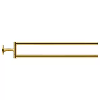 Duravit Starck T Полотенцедержатель двойной, 46.5см, подвесной, цвет: Gold Polished