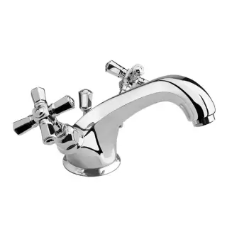 Nicolazzi Teide Four Смеситель для раковины с донным клапаном, цвет: хром