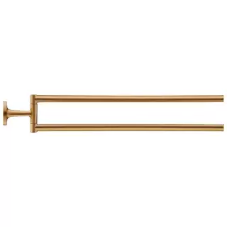 Duravit Starck T Полотенцедержатель двойной, 46.5см, подвесной, цвет: bronze Brushed