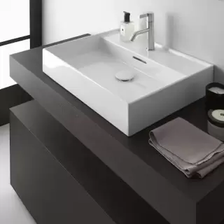 Laufen Kartell Раковина 50х46х12 см, 1 отв., цвет: белый